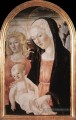 Vierge à l’Enfant avec un ange siennois Francesco di Giorgio